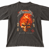 2009 Metallica Death Magnetic Mexico Tour Bootleg T-Shirt
