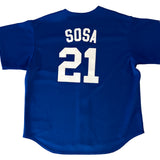 Vintage 1990s/2000s Chicago Cubs Sosa #21 Majestic Jersey