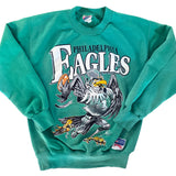 Vintage 1988 Philadelphia Eagles Jack Davis Nutmeg Mills Sweatshirt