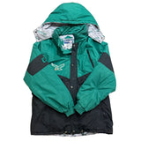 Vintage 1990s Philadelphia Eagles Triple Fat Goose Puffer Jacket
