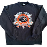 Vintage 1991 Philadelphia Flyers Trench Sweatshirt