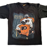 Vintage 1990s Philadelphia Flyers Nutmeg Mills T-Shirt