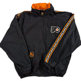 Vintage 1990s Philadelphia Flyers Pro Player Windbreaker Jacket