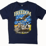 Freedom Living the Dream T-Shirt Front