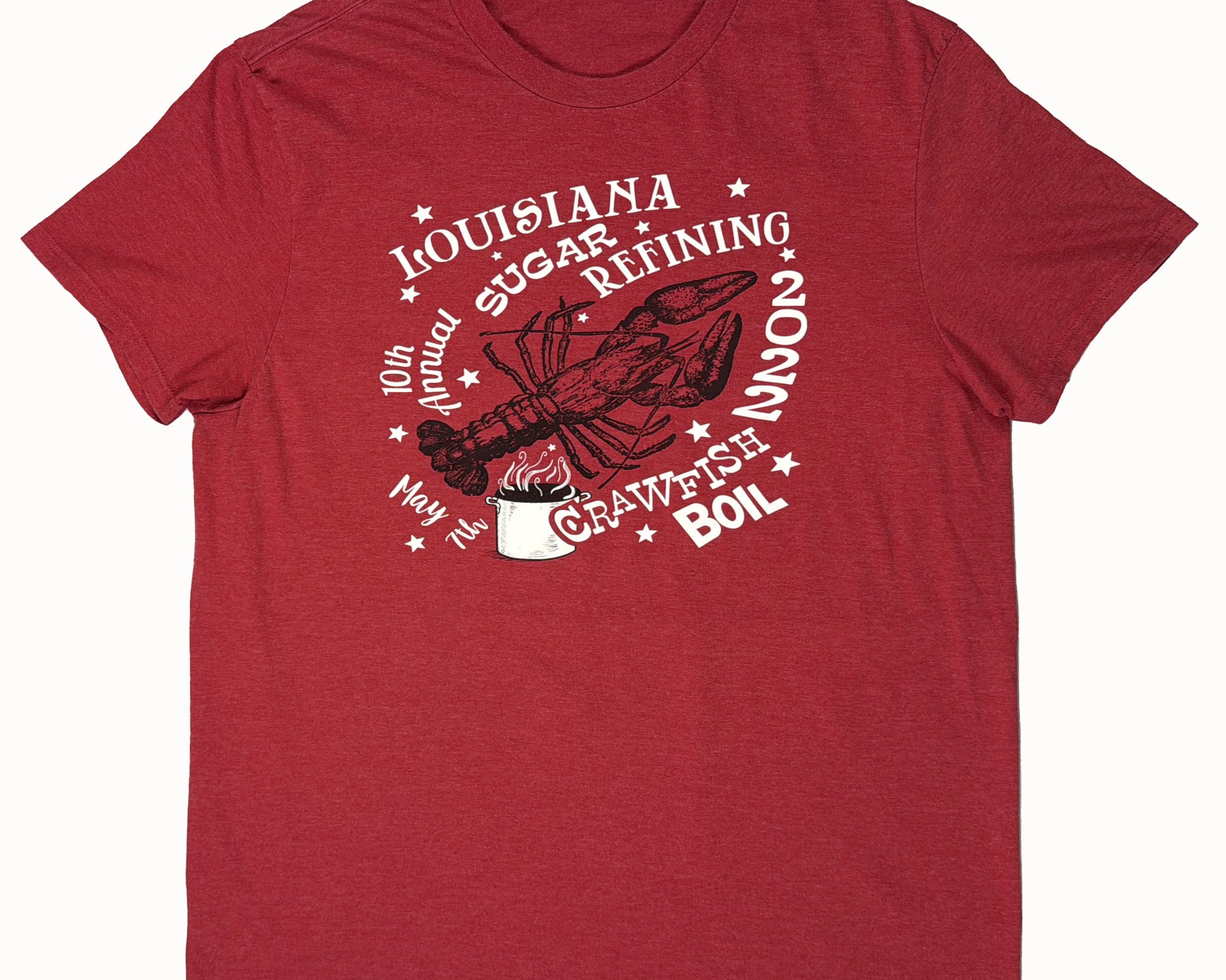 10th Annual Crawfish Boil T-Shirt Front