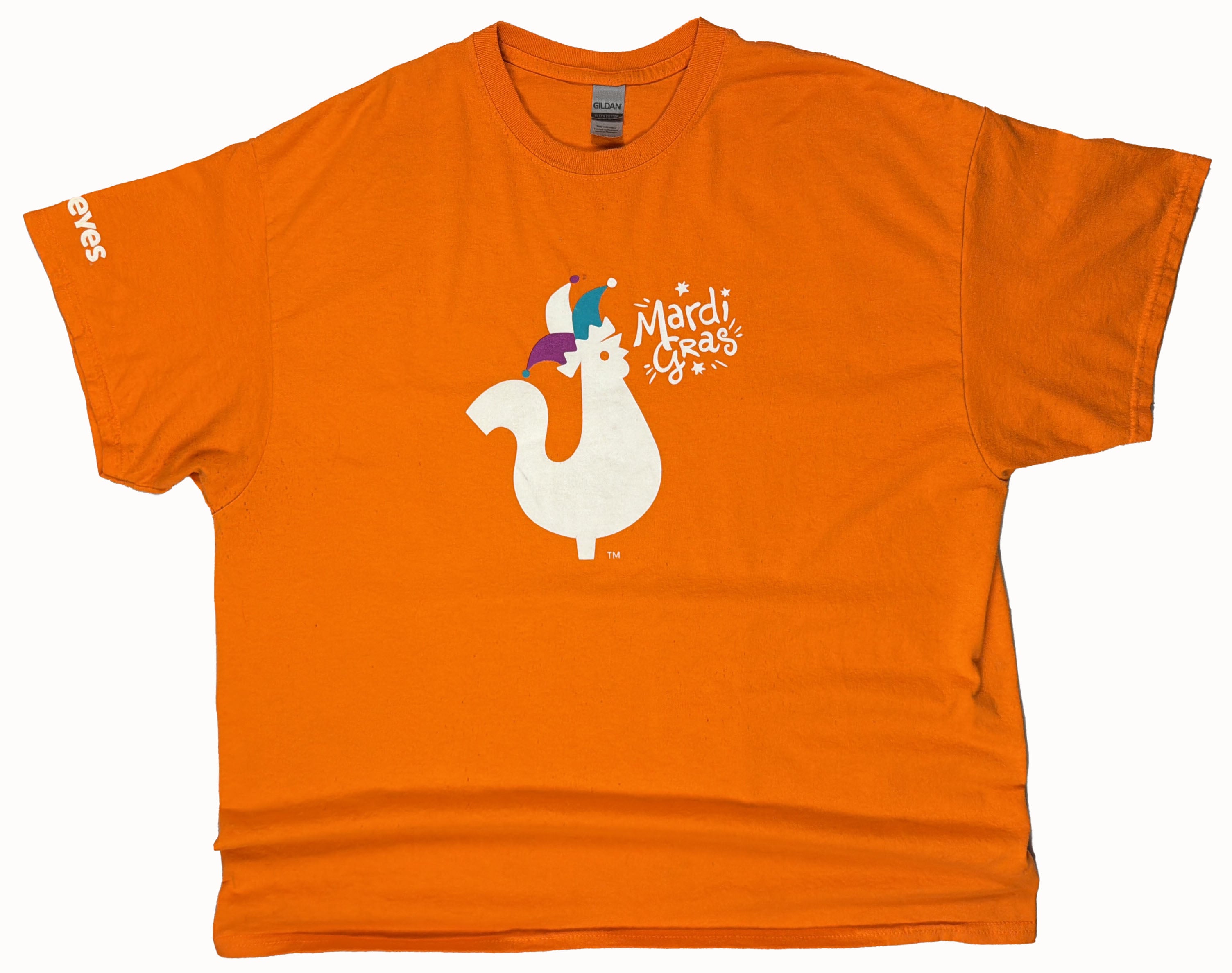 Popeyes Mardi Gras T-Shirt Front