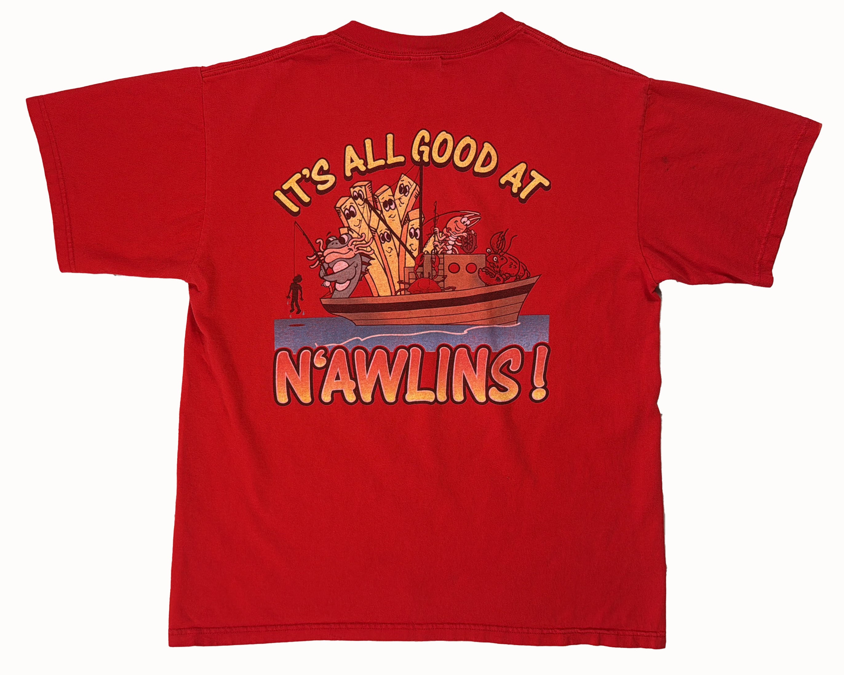 Nawlins Grill T-Shirt Back