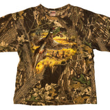 Vintage Camo Bird T-Shirt Front