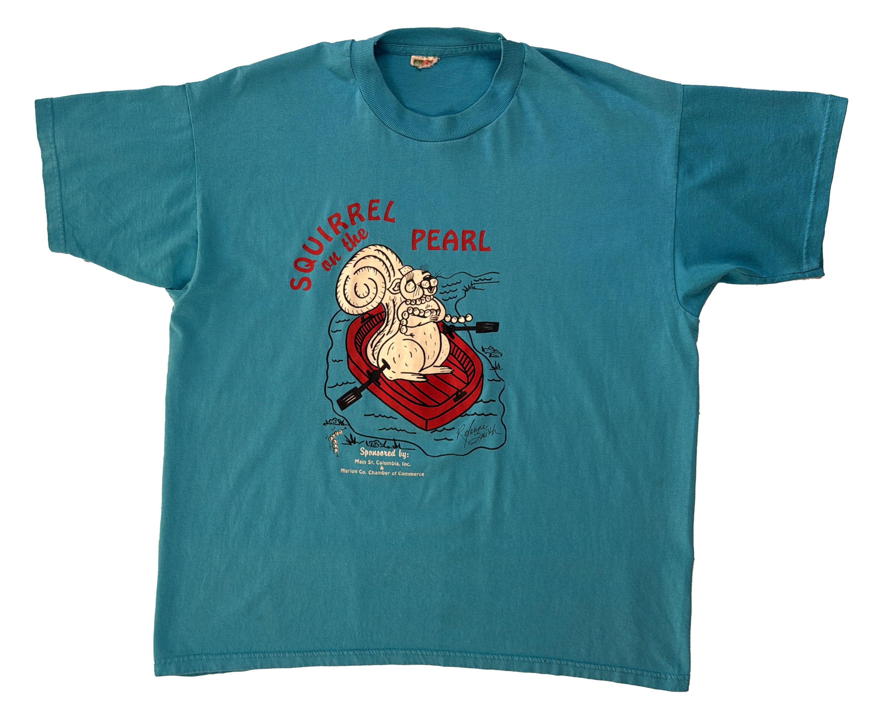 Squirrel on the Pearl T-Shirt Front