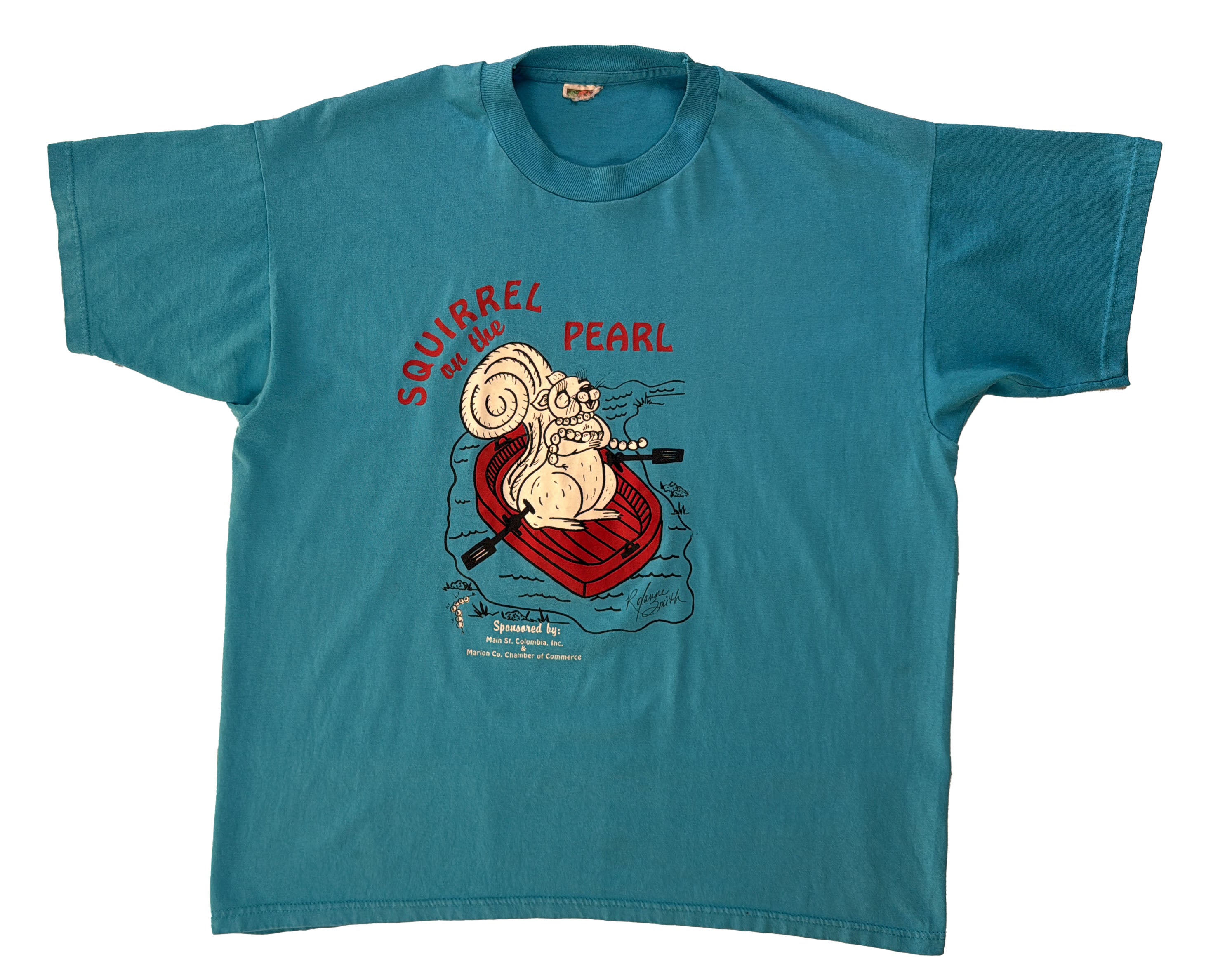 Squirrel on the Pearl T-Shirt Front