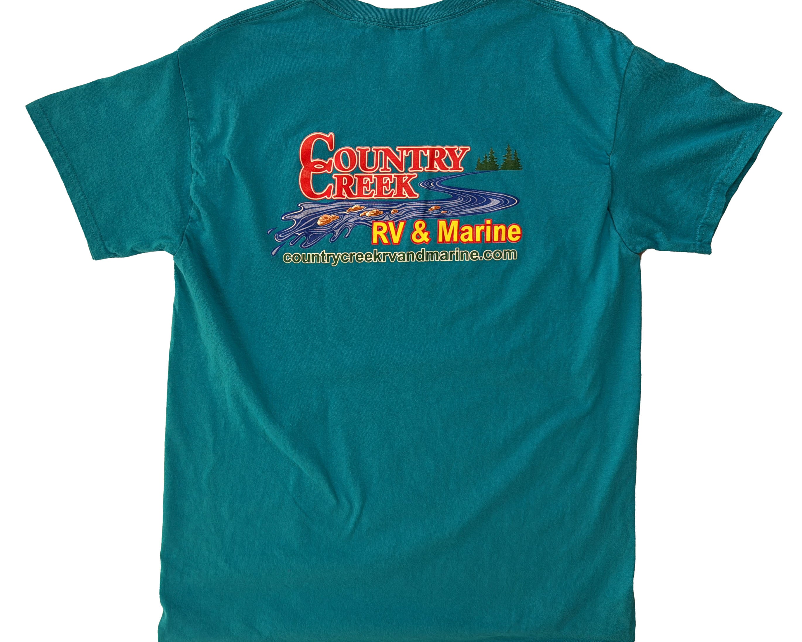 Country Creek RV & Marine T-Shirt Back