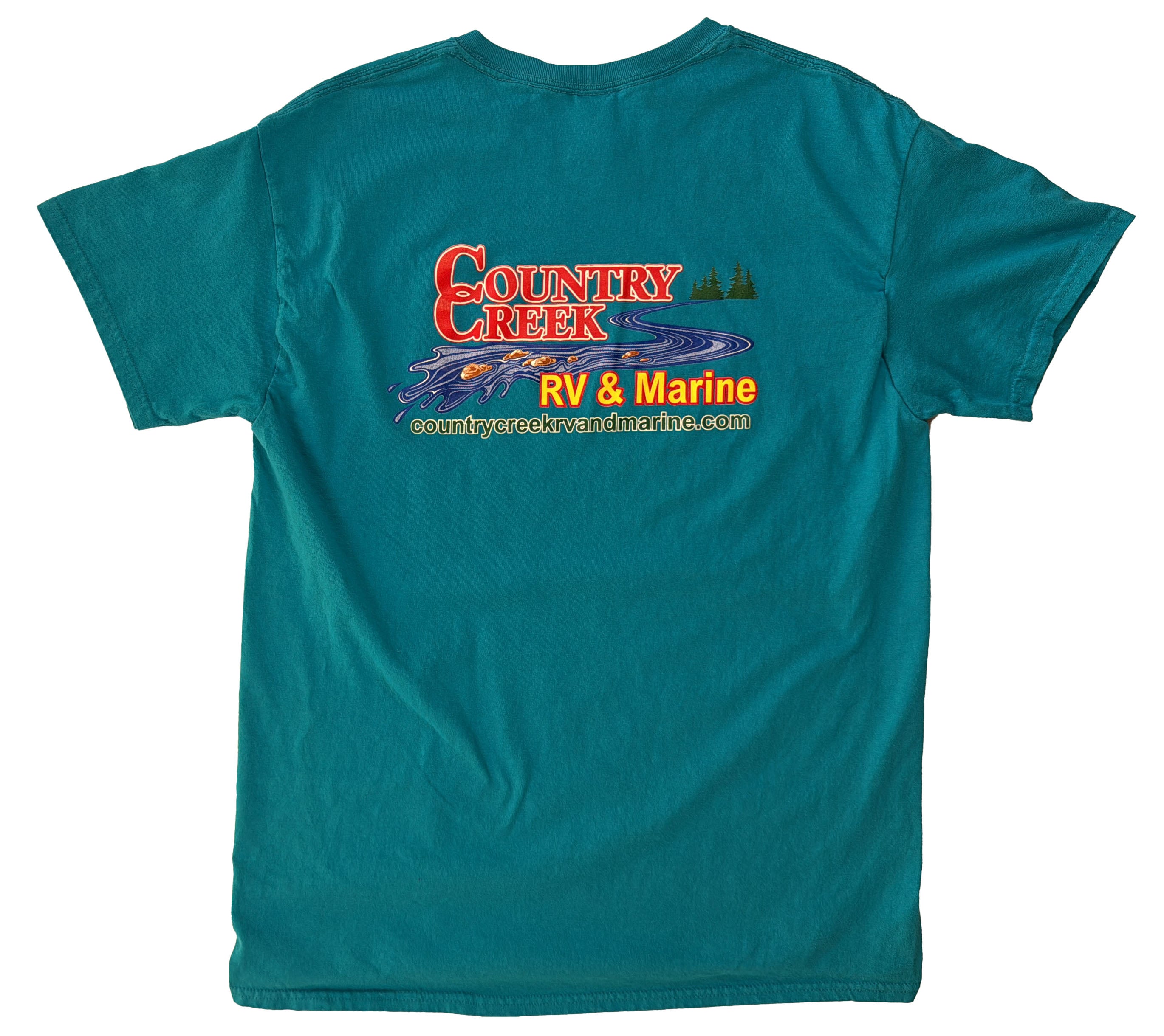 Country Creek RV & Marine T-Shirt Back