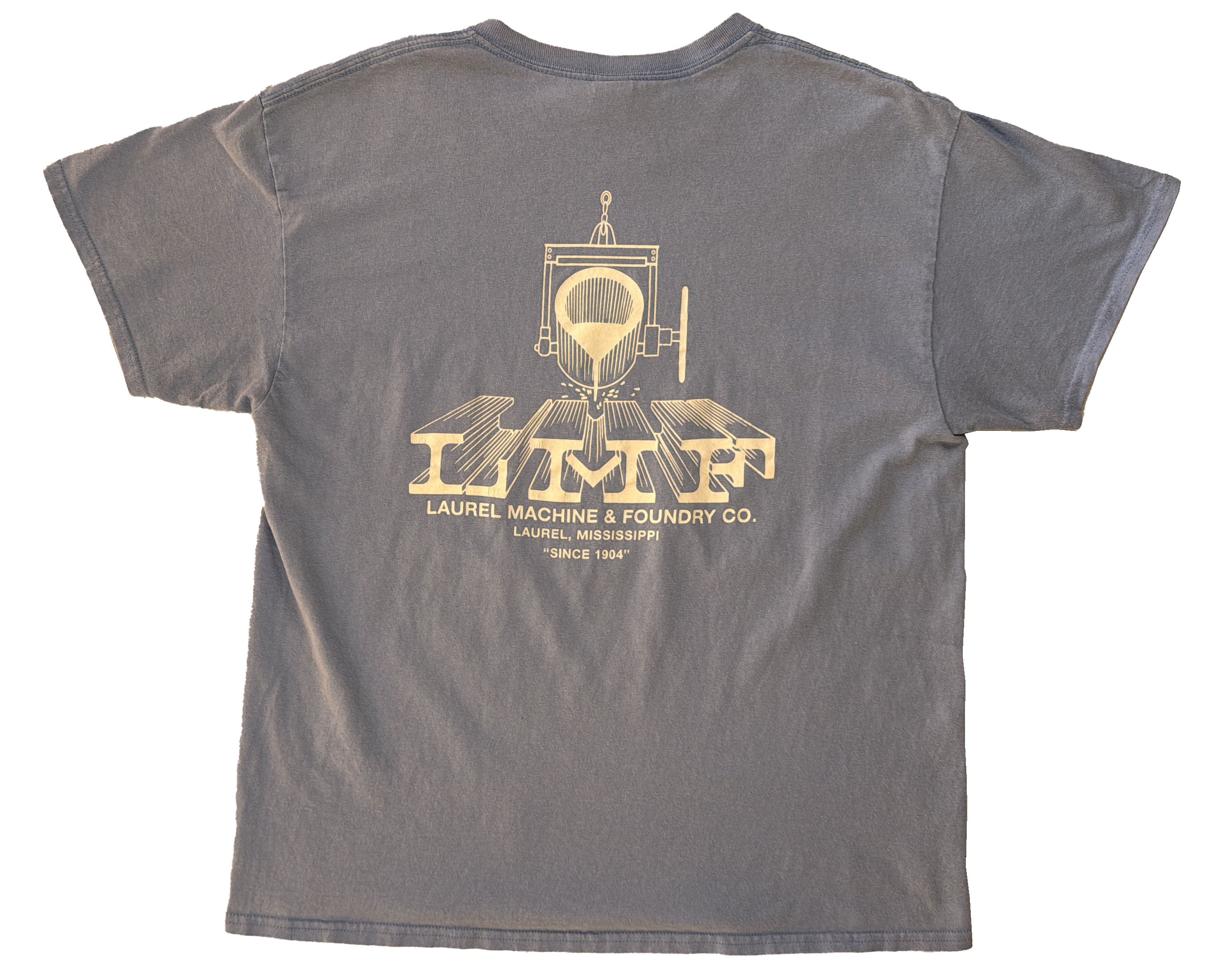 Laurel Machine & Foundry Co T-Shirt Back