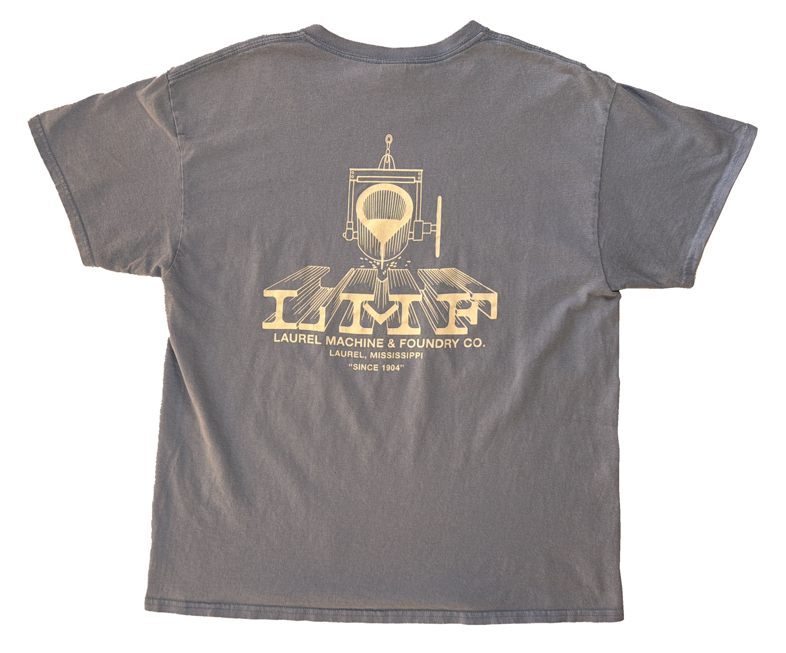 Laurel Machine & Foundry Co T-Shirt Back