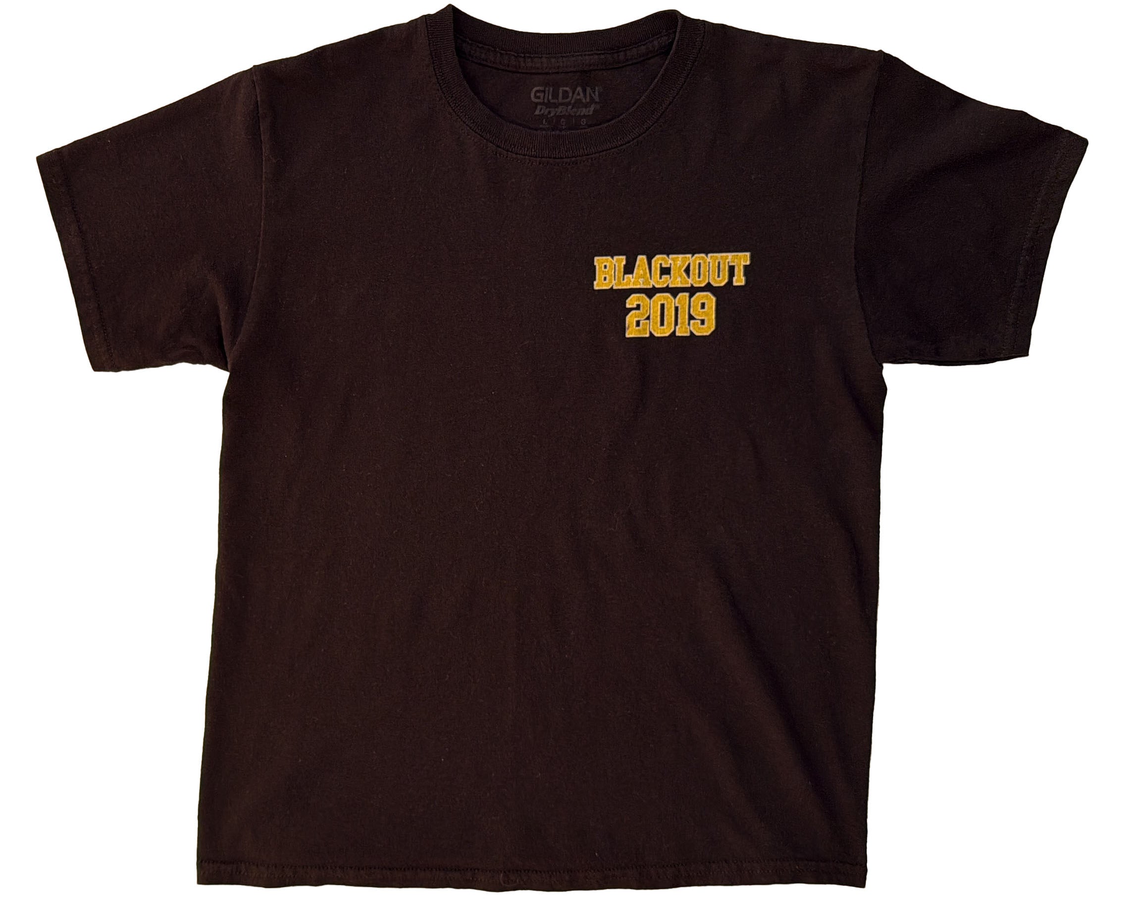 Blackout 2019 T-Shirt Front