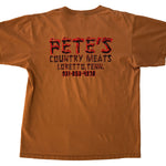 Pete's Country Meats T-Shirt Back