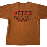 Pete's Country Meats T-Shirt Back