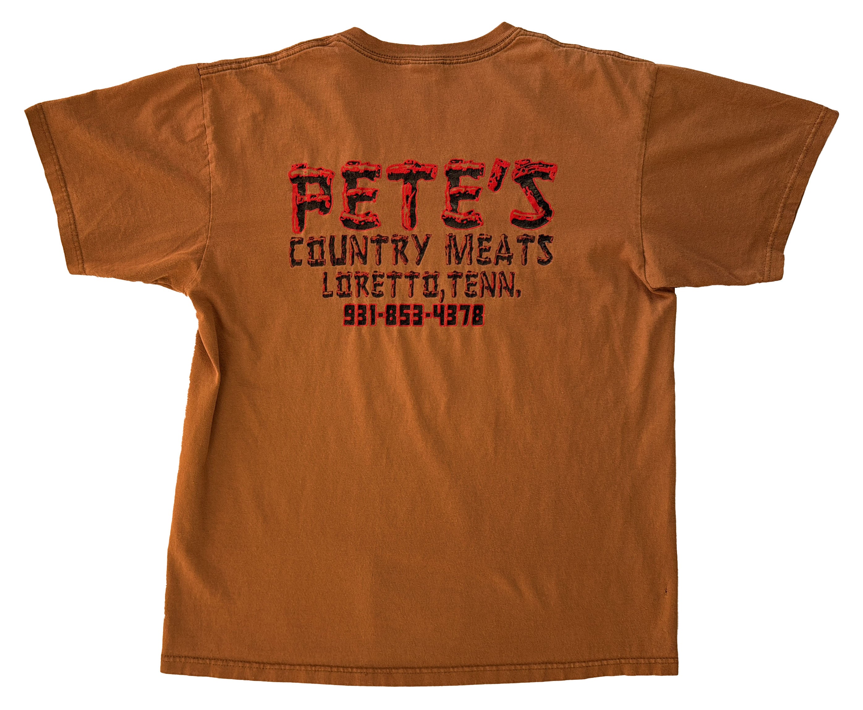 Pete's Country Meats T-Shirt Back