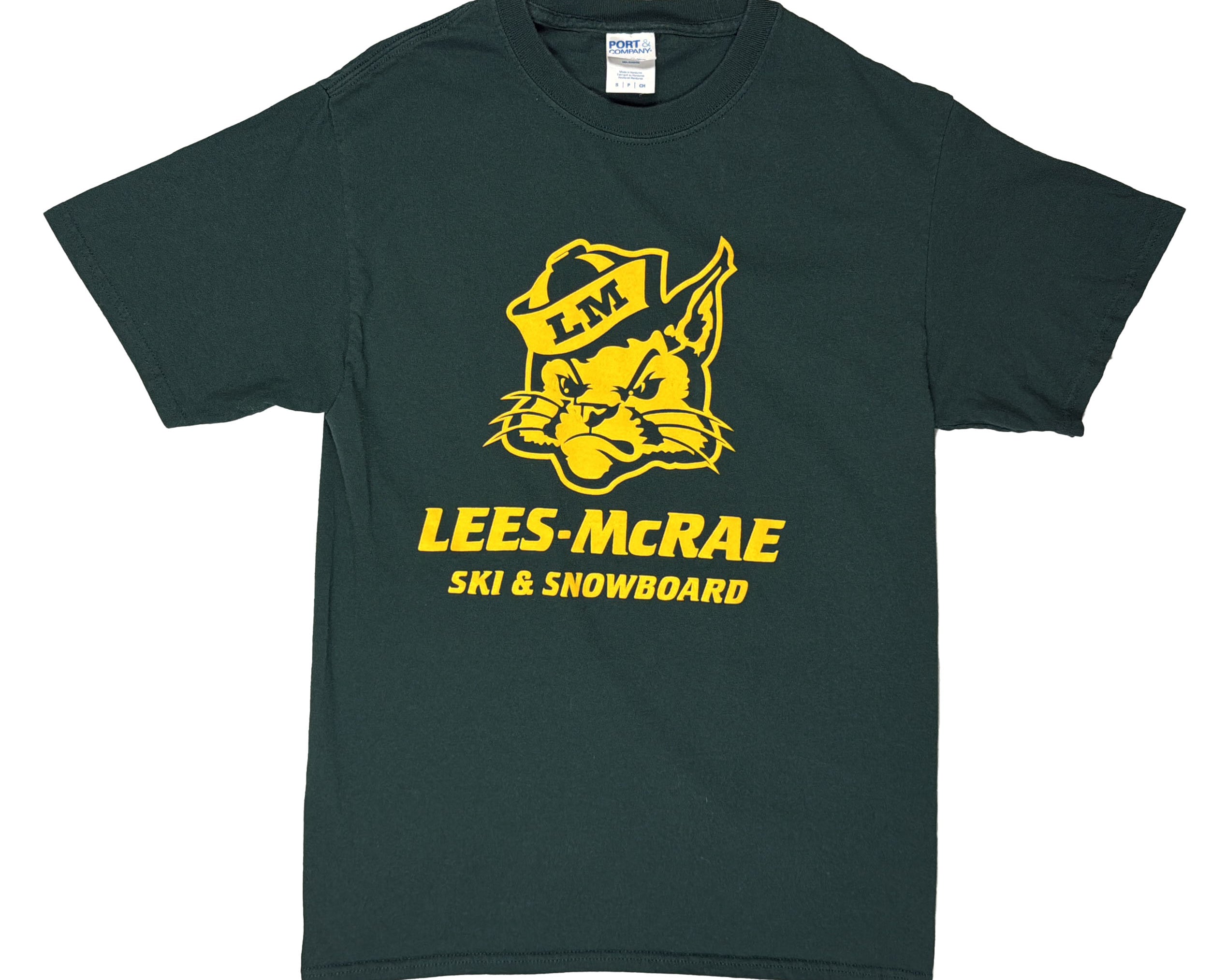 Lees-Mcrae Ski and Snowboard T-Shirt Front