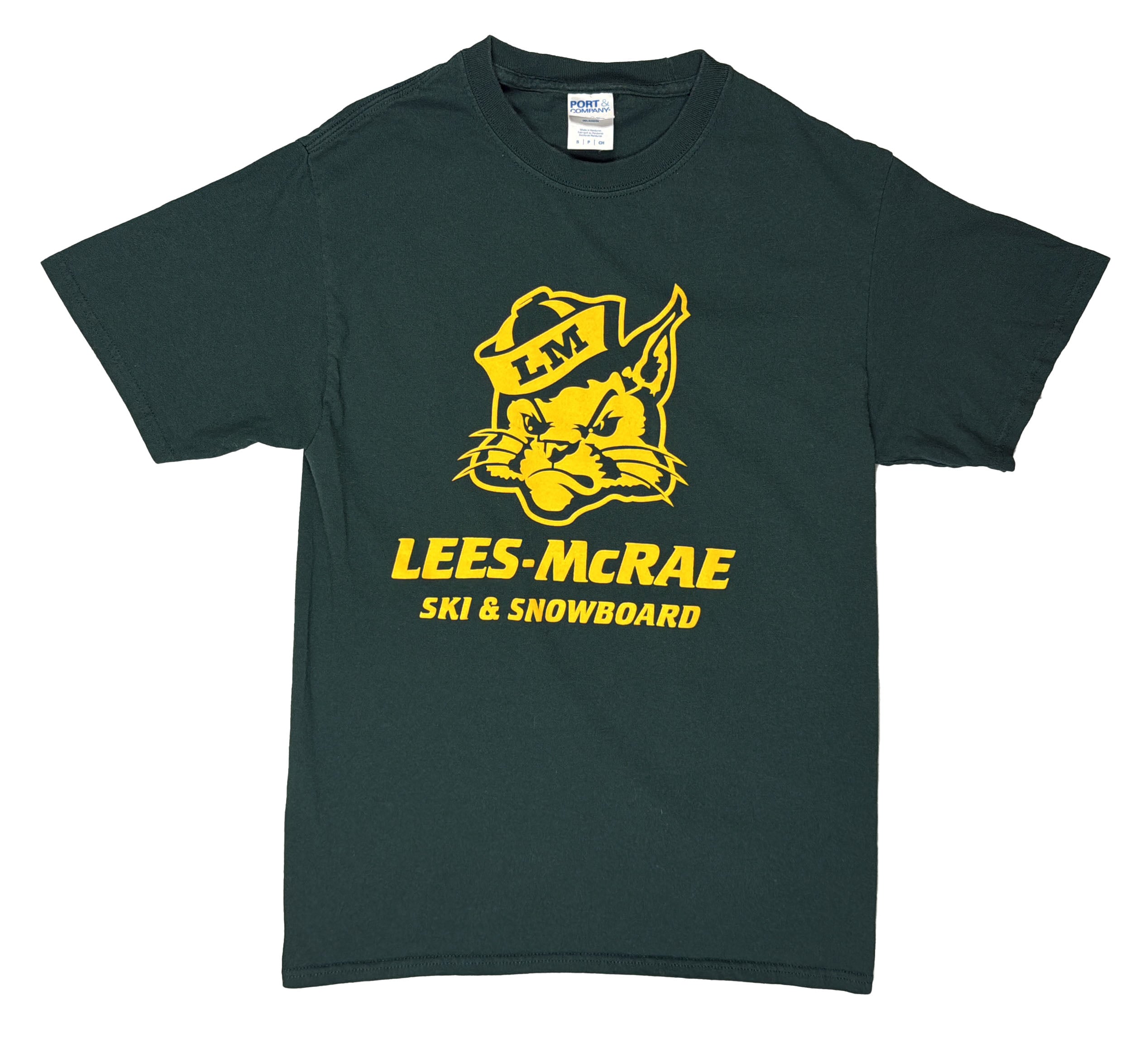 Lees-Mcrae Ski and Snowboard T-Shirt Front