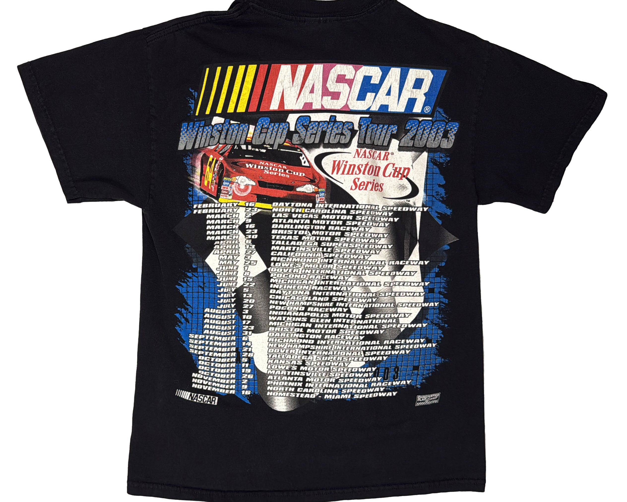 Vintage 2003 Nascar T-Shirt Back