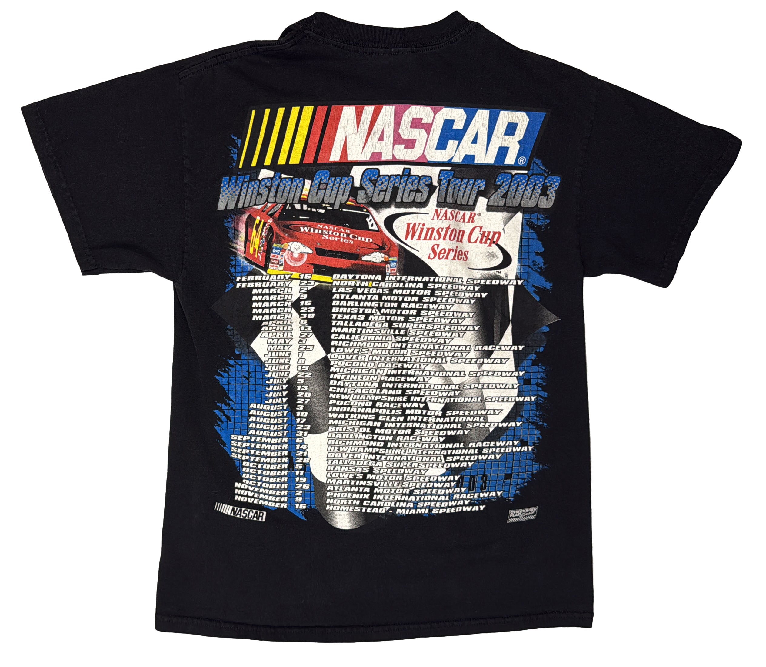 Vintage 2003 Nascar T-Shirt Back