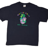 Mardi Gras New Orleans Embroidered T-Shirt Front