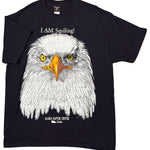 I AM SMILING Eagle T-Shirt Front