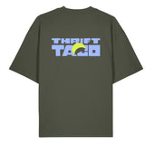 Thrift Taco Oversized T-Shirt (Khaki)