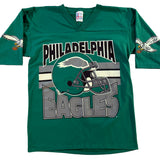 Vintage 1980s Philadelphia Eagles Jersey T-Shirt