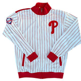 2000s Philadelphia Phillies Majestic Striped Jacket