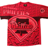Vintage 1996 Philadelphia Phillies Henry Aaron T-Shirt