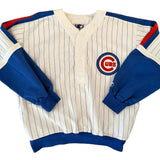 Vintage 1990s Chicago Cubs Pullover Jersey Jacket