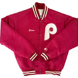 Vintage 1980s Philadelphia Phillies "Linda" Starter Jacket