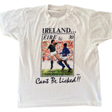 Vintage 1990 Ireland Can't Be Licked World Cup T-Shirt