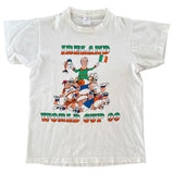 Vintage 1990 Ireland World Cup Cartoon T-Shirt