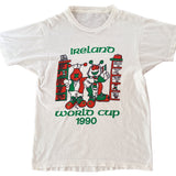 Vintage 1990 Ireland World Cup Zig & Zag T-Shirt
