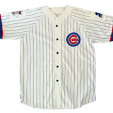 Vintage 1990s Chicago Cubs Pinstripe Starter Jersey