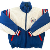 Vintage 1990s Philadelphia 76ers Pro Player Jacket