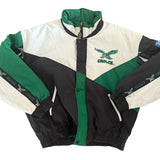Vintage 1990s Philadelphia Eagles Kelly Green Pro Player Jacket