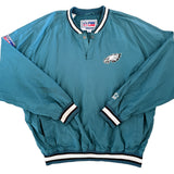Vintage 1990s Philadelphia Eagles NFL Pro Line Starter Pullover Jacket