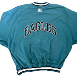 Vintage 1990s Philadelphia Eagles NFL Pro Line Starter Pullover Jacket