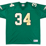 Vintage 1990s Philadelphia Eagles #34 Walker Signed Logo Athletic Jersey