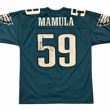 Vintage 1990s Philadelphia Eagles #59 Mamula Logo Athletic Jersey (L)