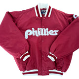 Vintage 1990s Philadelphia Phillies Majestic Cooperstown Collection Jacket (Good Condition)