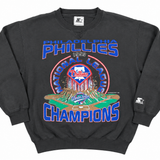 Vintage 1993 Philadelphia Phillies National League Champions Starter Sweatshirt