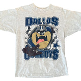 Vintage 1994 Dallas Cowboys Taz Nutmeg Mills T-Shirt