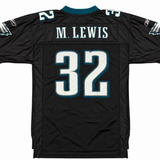 Vintage 2000s Philadelphia Eagles #32 M. Lewis Reebok Jersey