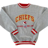 Vintage 1990s Kansas City Chiefs NFL Pro Line Logo Athletic Sweatshirt