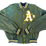 Vintage 1990s Oakland Athletics West Wind Jacket